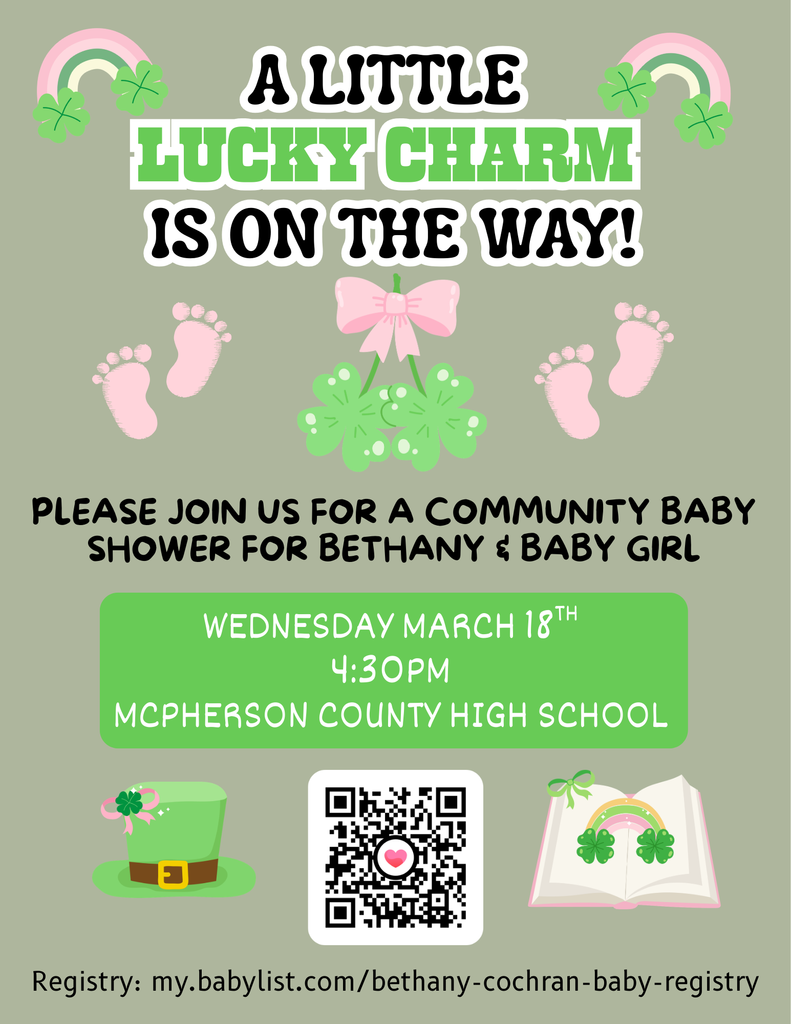 Bethany's baby shower invite.