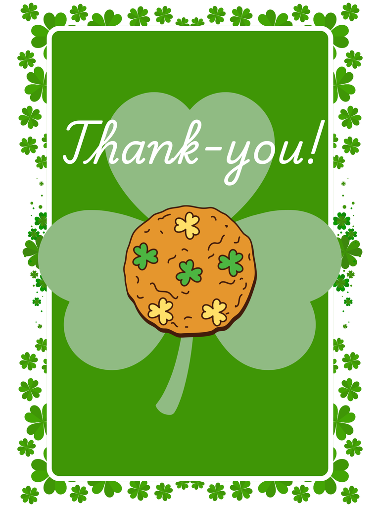 Thank-you to the Hill family for the cookies. 