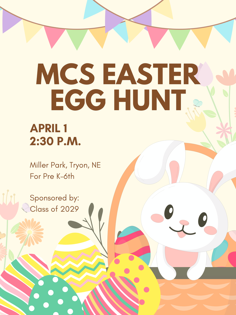 MCS Easter Egg Hunt Flyer