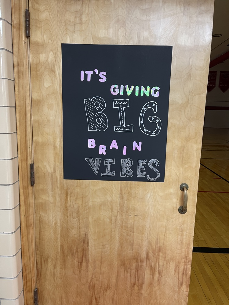 spring testing encouragement signs.