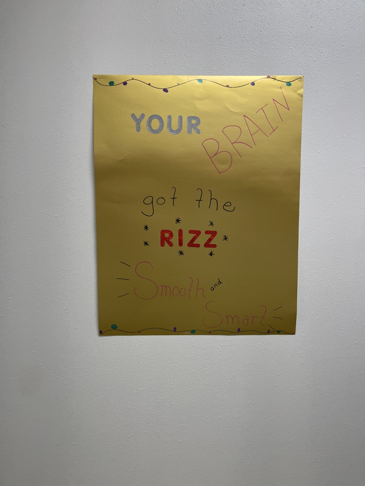 spring testing encouragement signs.