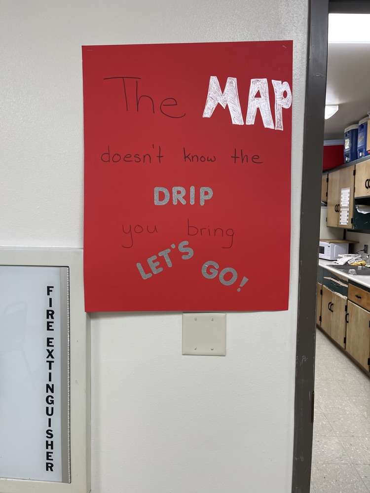 spring testing encouragement signs.