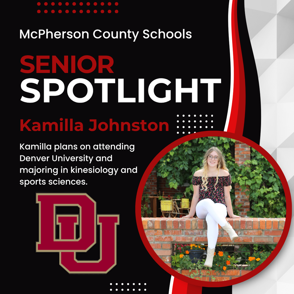 Kamilla Johnston senior spotlight.