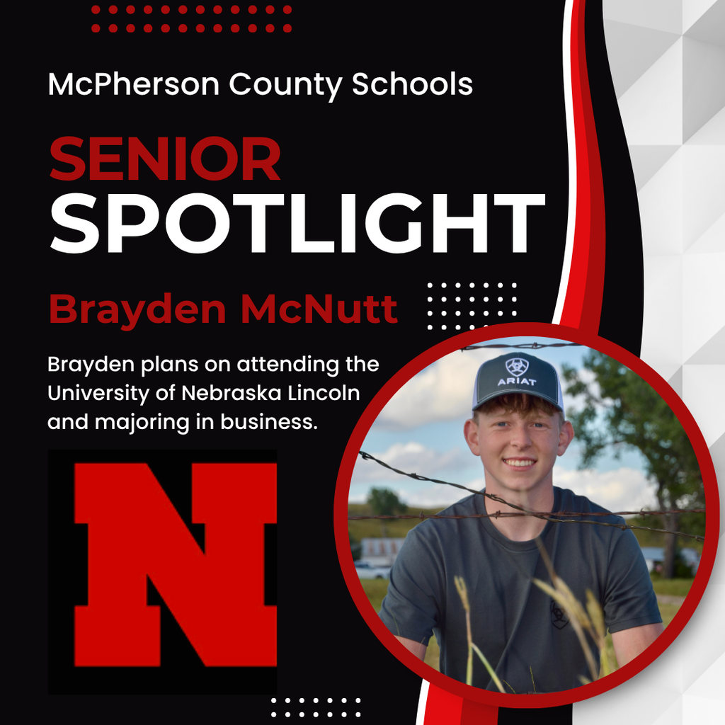 Brayden McNutt senior spotlight.