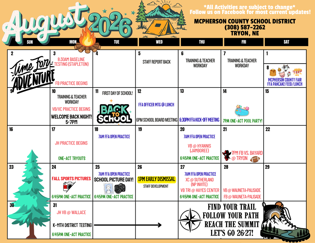Aug 26 Calendar