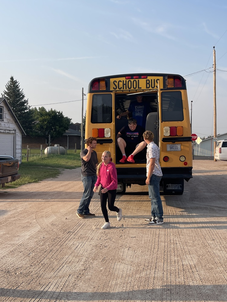 Junior and Senior High bus drills .