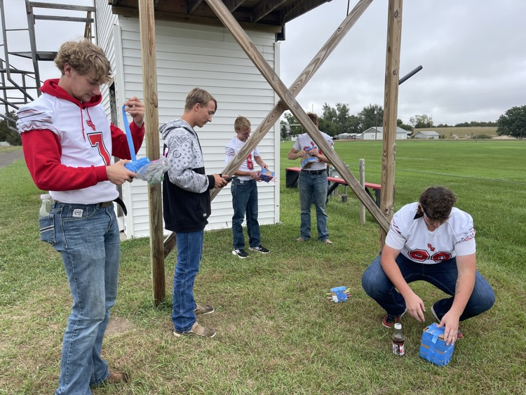 Aviation egg drops.
