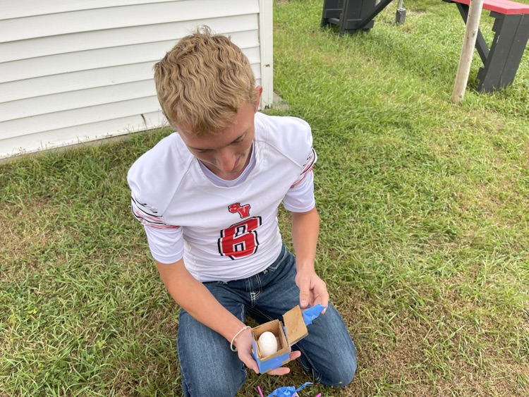 Aviation egg drops.