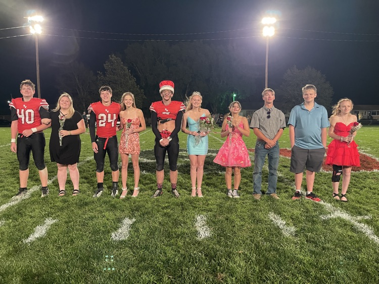 Homecoming 2026 court.