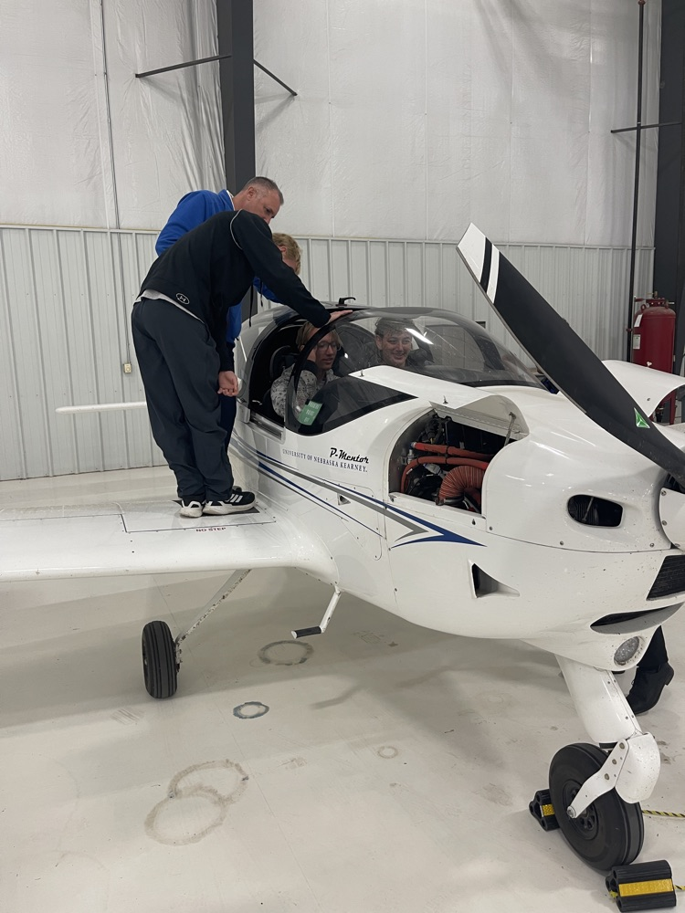 UNK aviation trip.