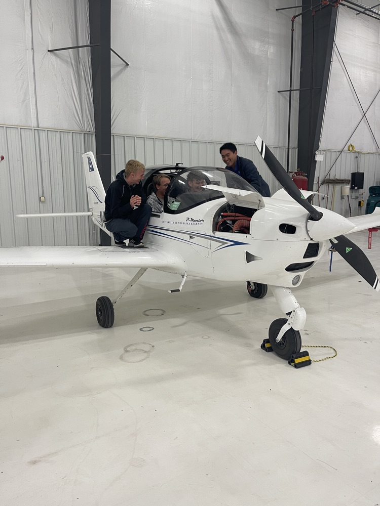 UNK aviation trip.