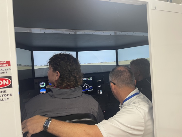 UNK aviation trip.