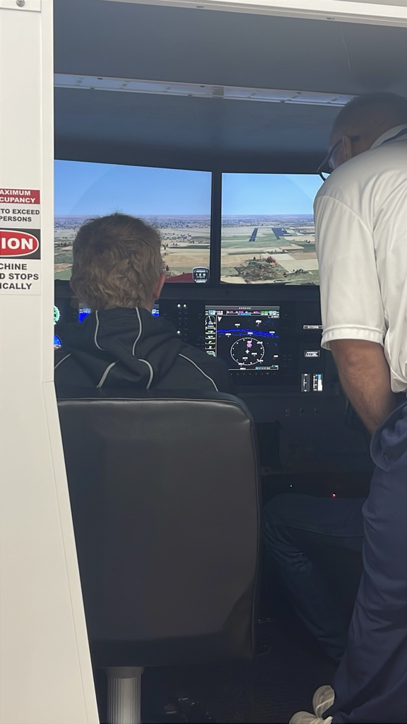 UNK aviation trip.