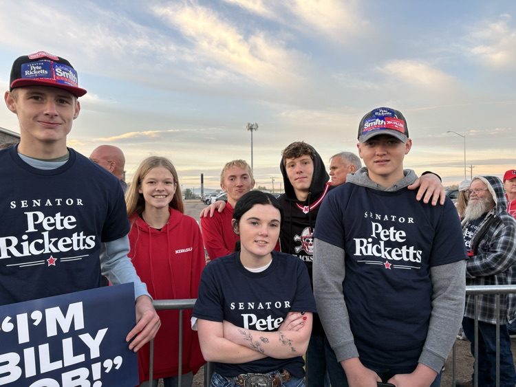 MCS at a political rally.