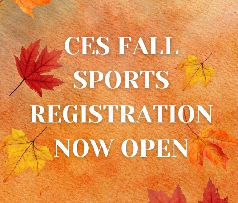 CES fall sports registration now open 