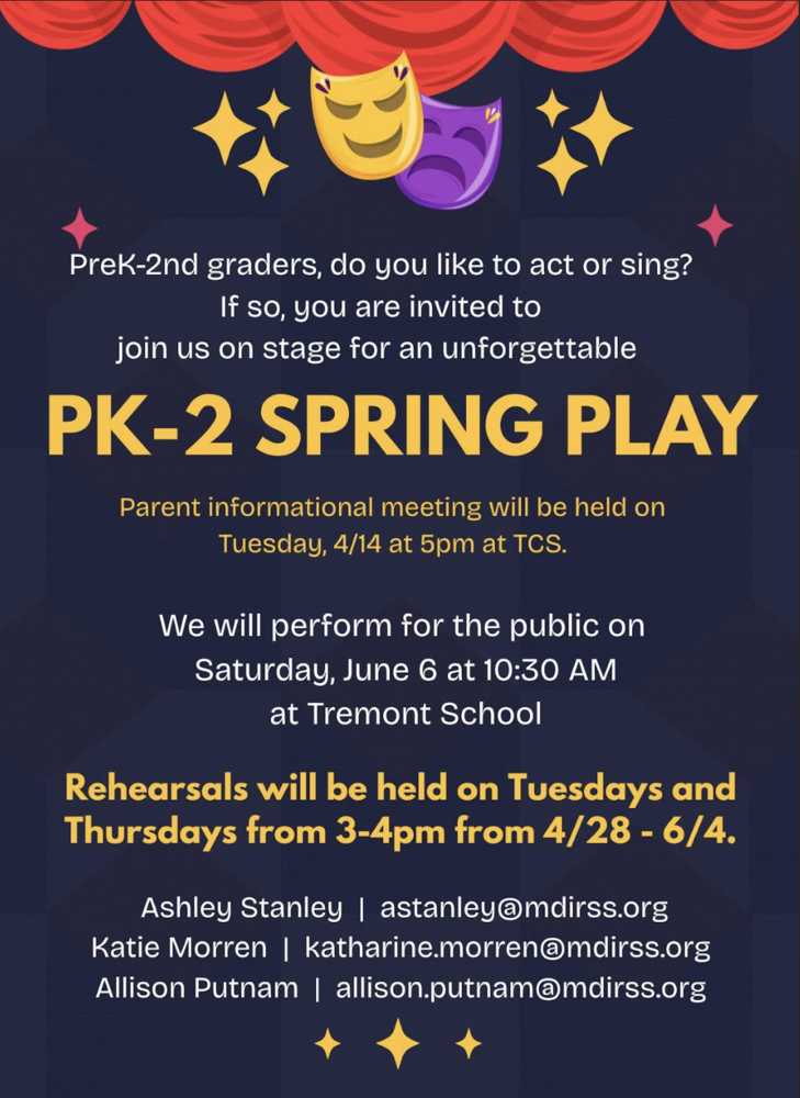 PK-2 Spring Play