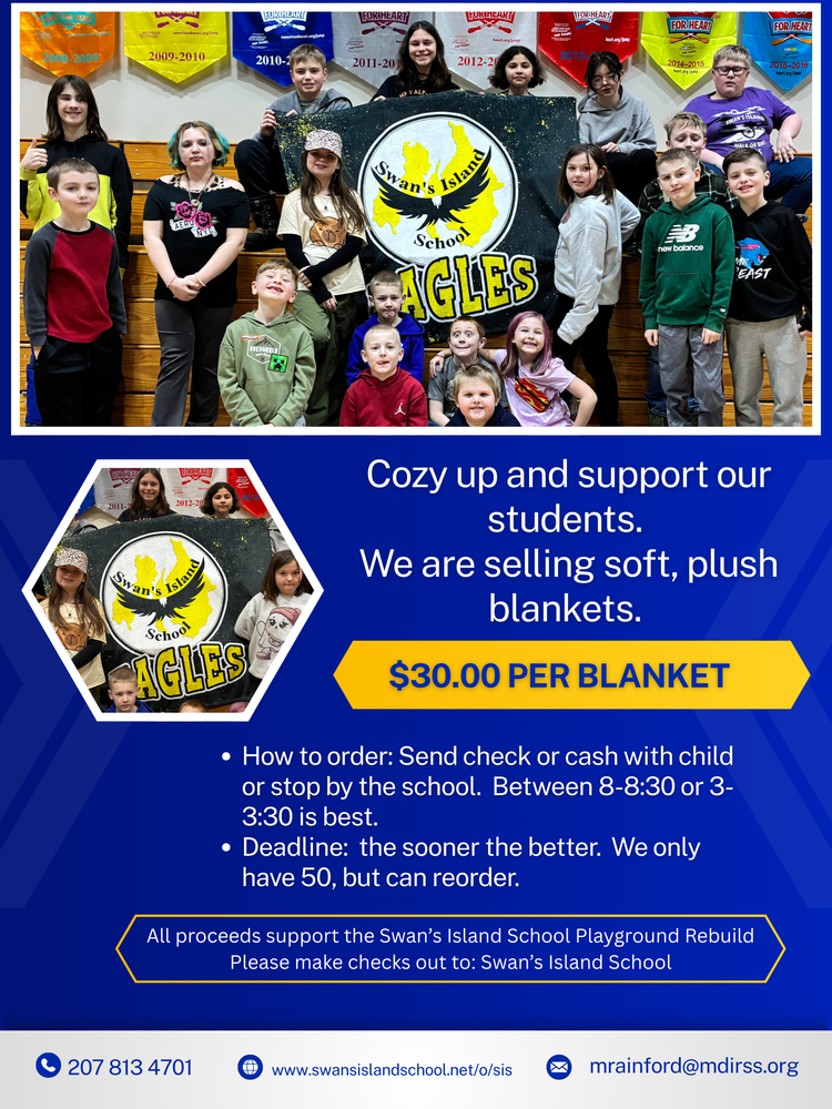 Playground Fundraiser Blankets