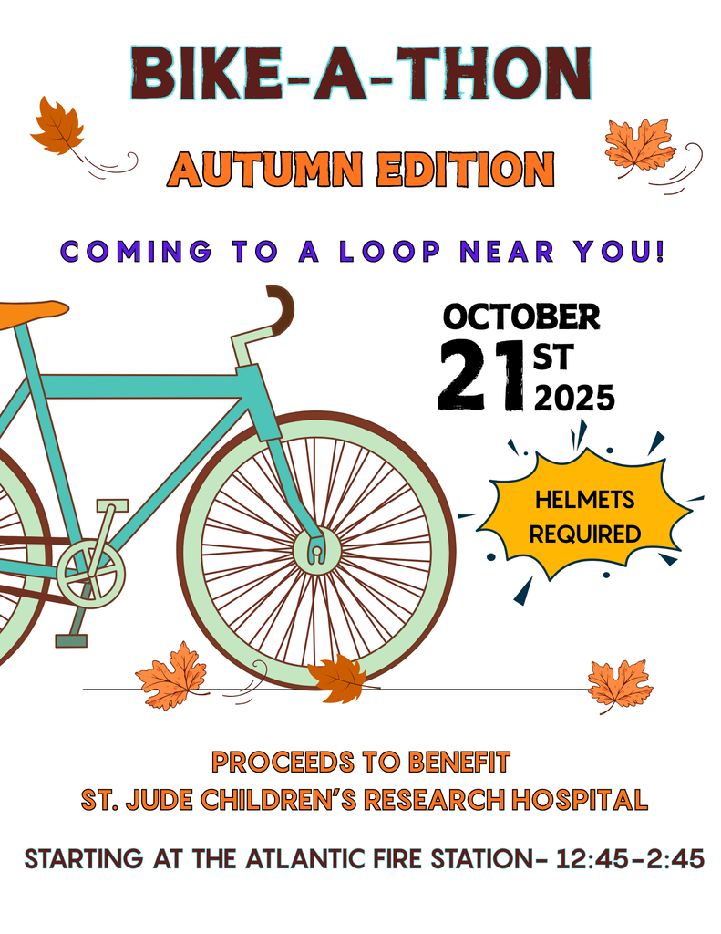 Bike-a-thon Flyer