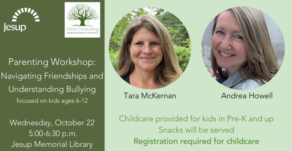 Parenting Workshop at Jesup Library