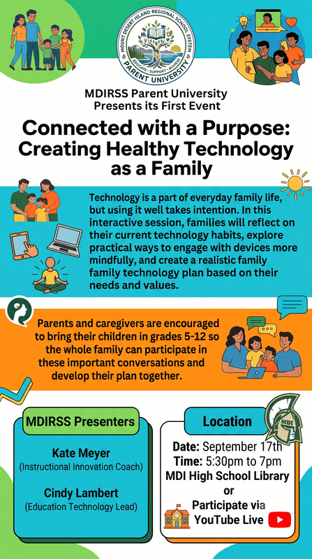 Parent University Flyer