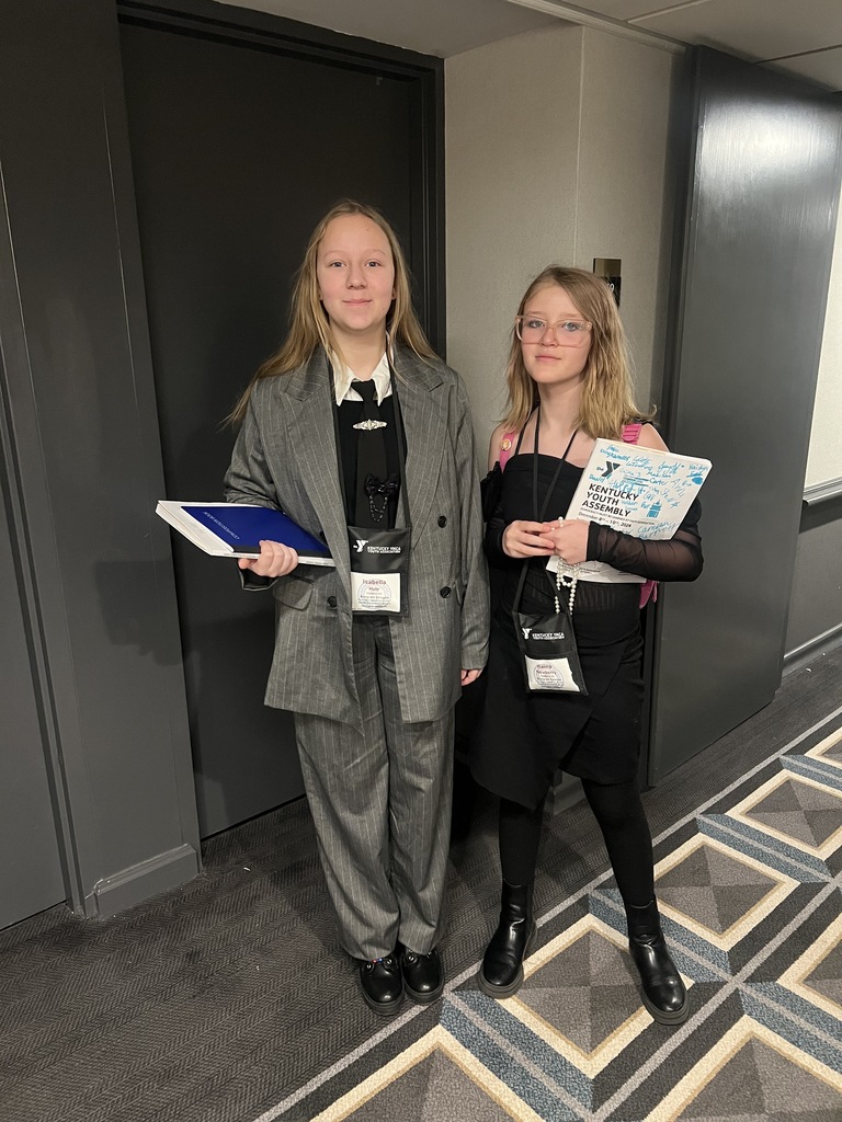 FES students ready to present their bill. 