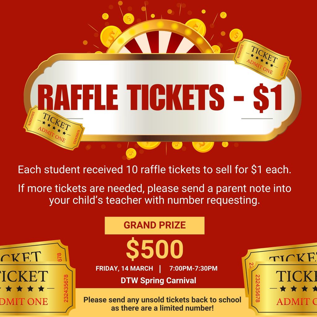 Raffle Ticket Info.