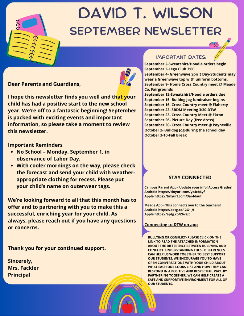 September Newsletter