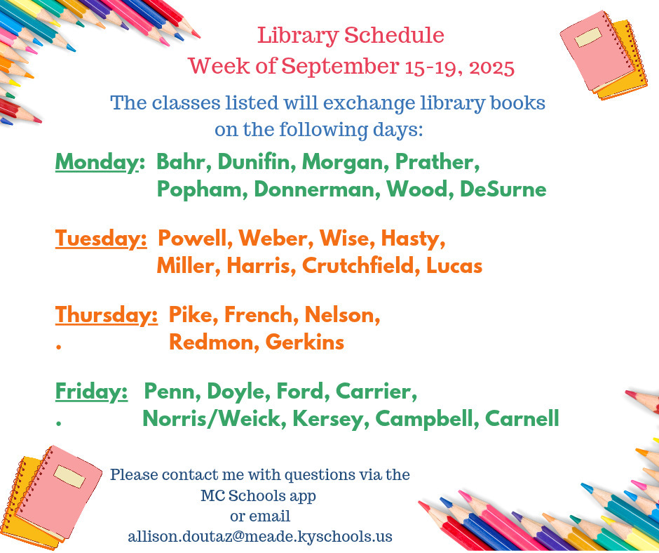 Library, Sept 15