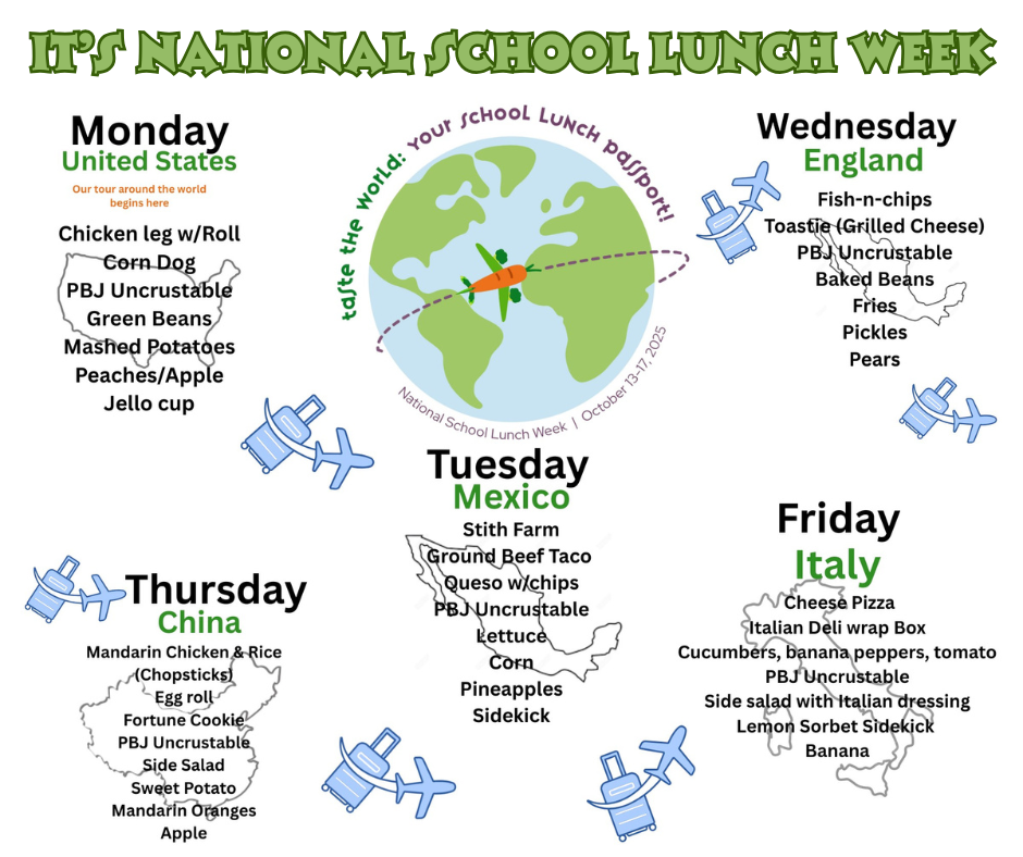 its national school lunch week