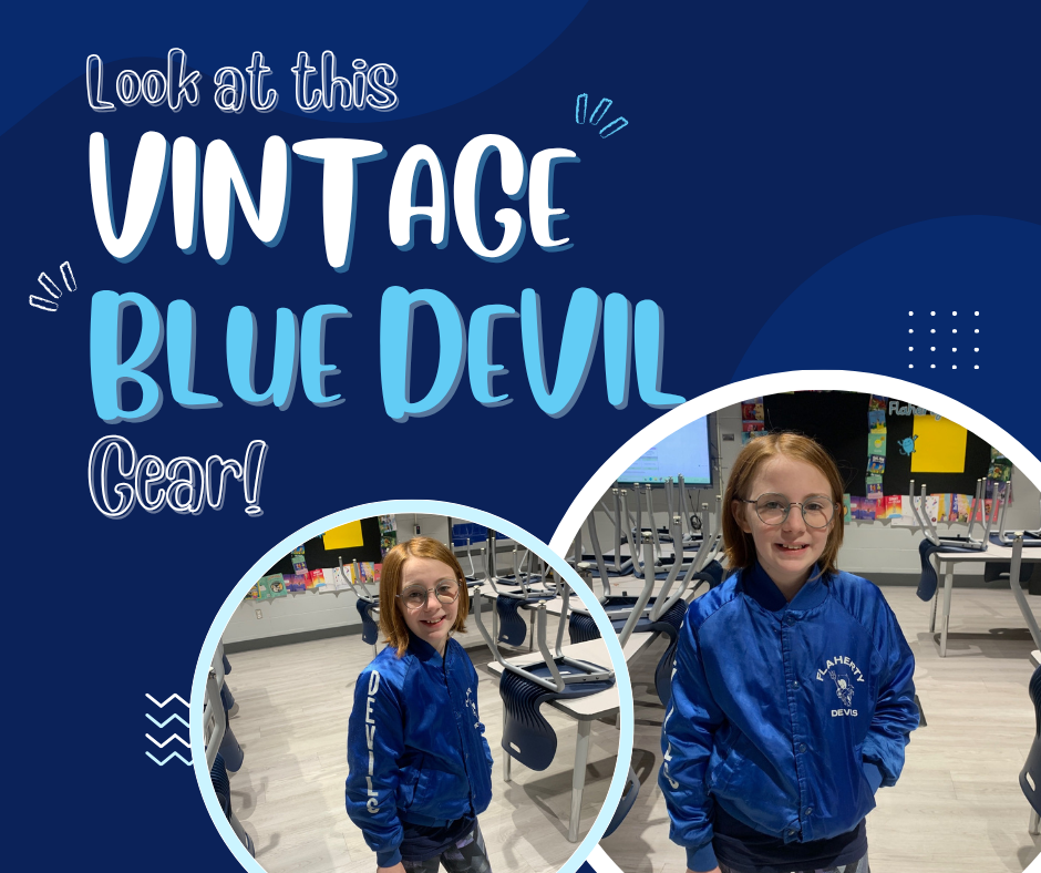vintage Blue Devil