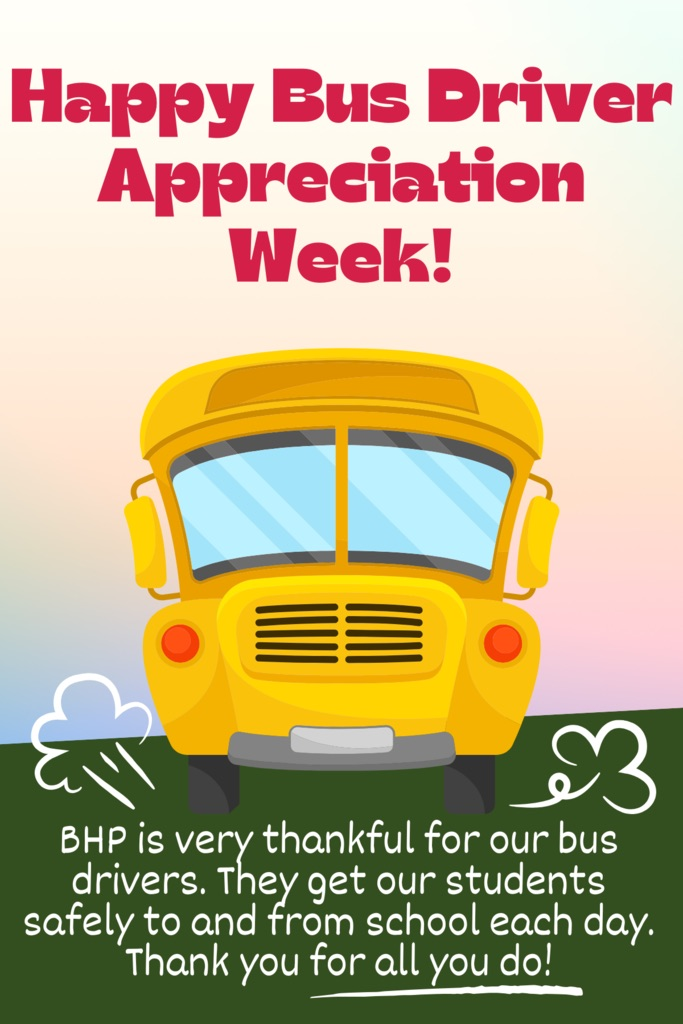 bus driver appreciation