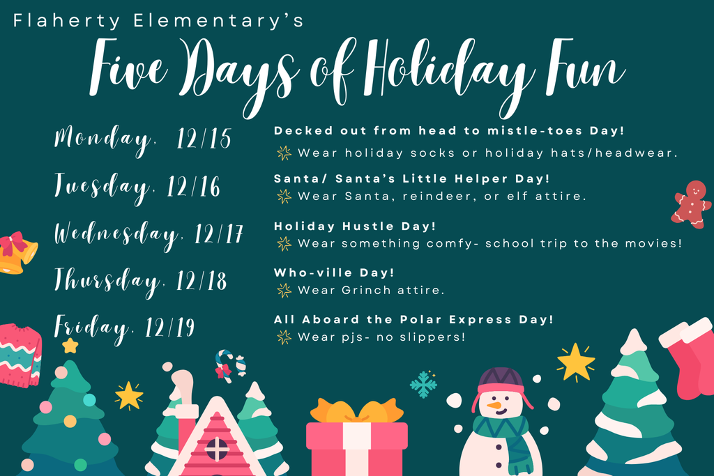 Flaherty Five Days of Holiday Fun
