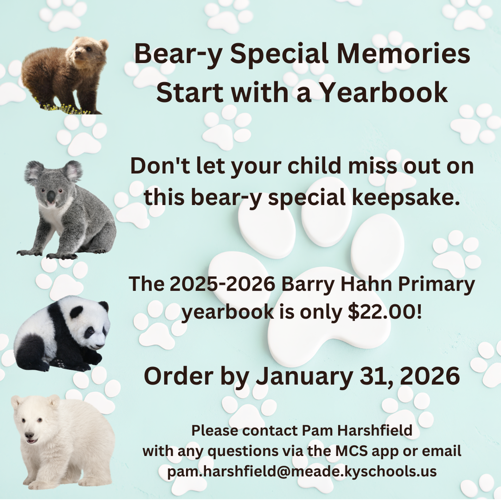 Bear-y Special Memories Start with a Yearbook