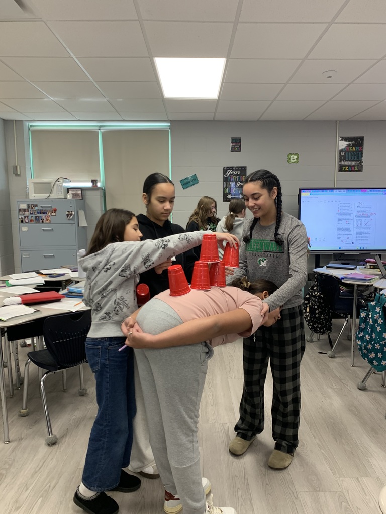 Students hard at work. 