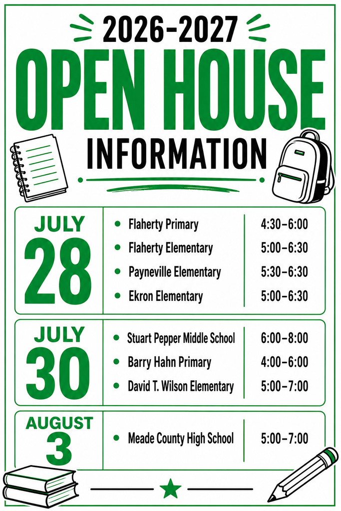 26-27 Open House Information