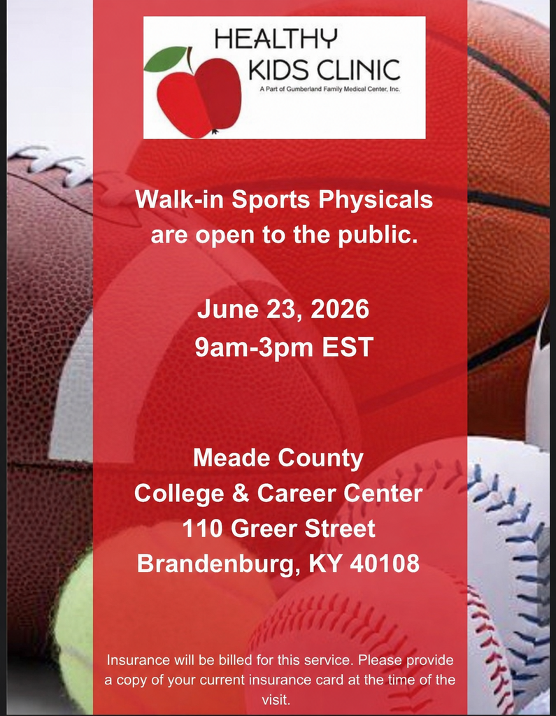 Walk--in Sports Physicals
