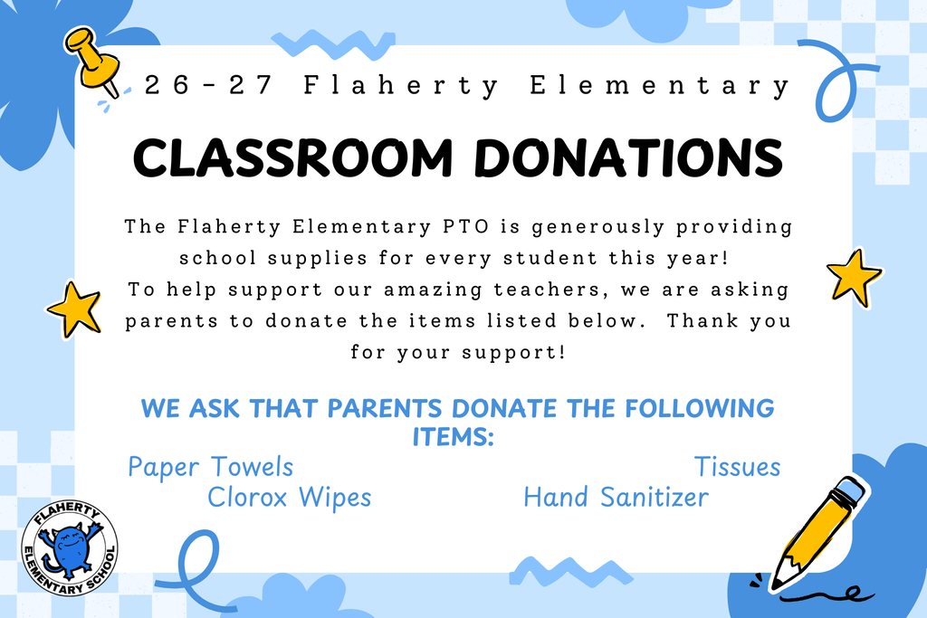 classroom donations