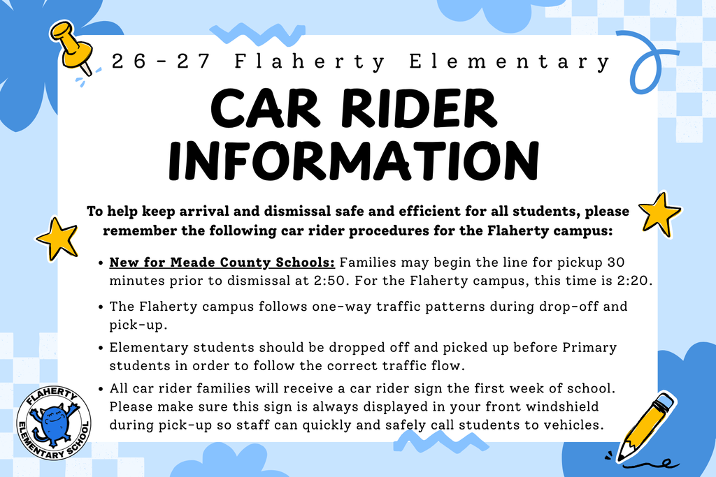 car rider info