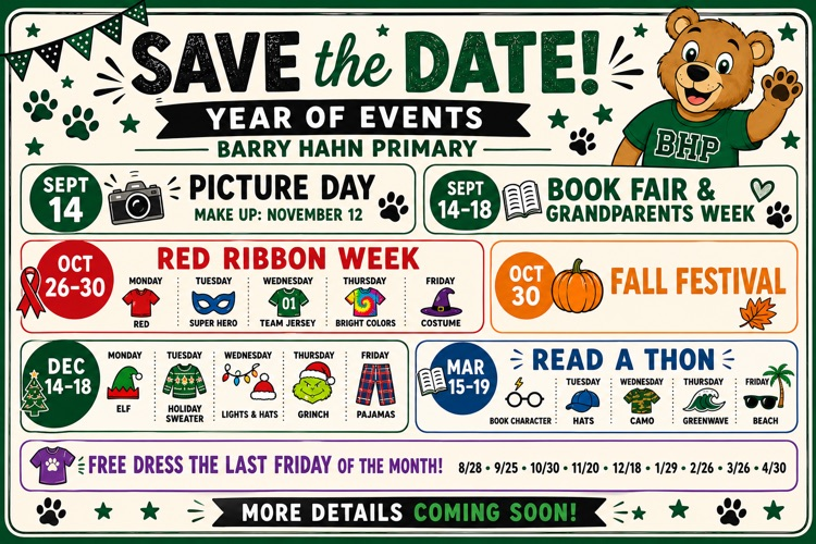 Save the Dates
