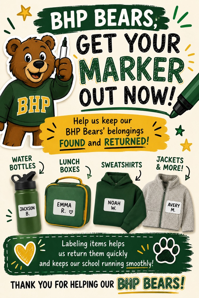label your items 