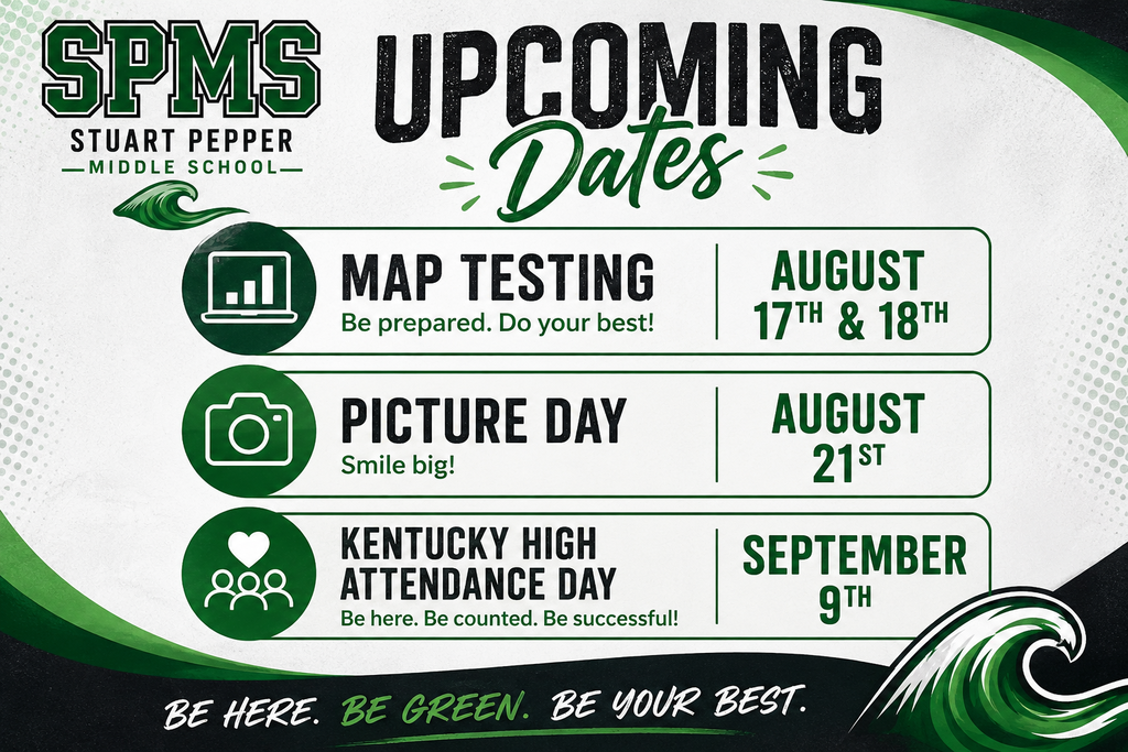 MAP Testing, Picture Day, and Ky High Attendance Day