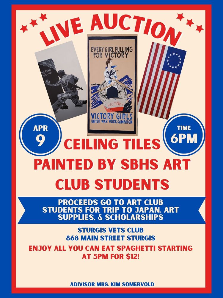 SBHS Art Club Fundraiser