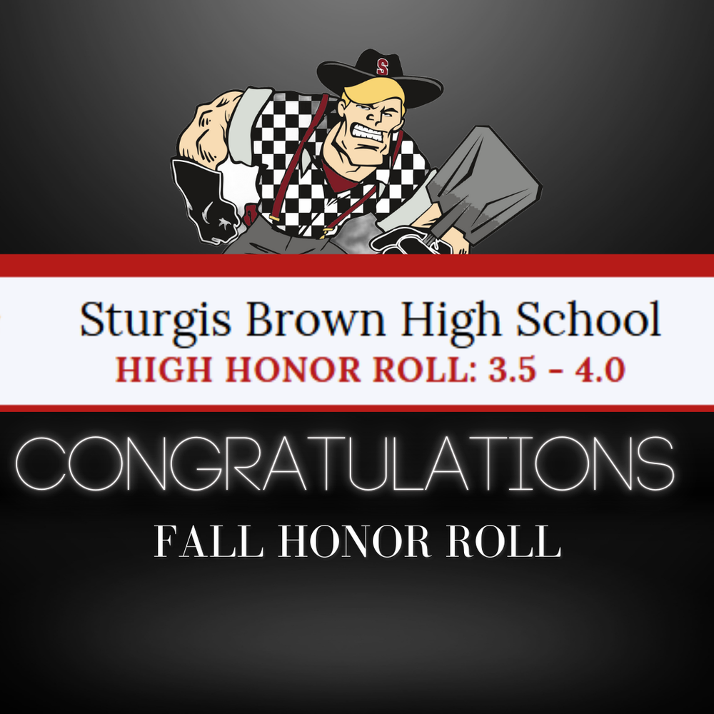 SBHS High Fall Honor Roll