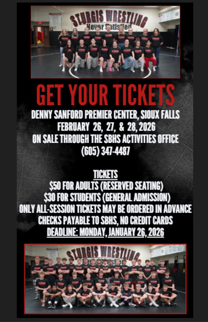 State Wrestling Tickets 2026