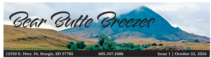 Bear Butte Breezes 2026
