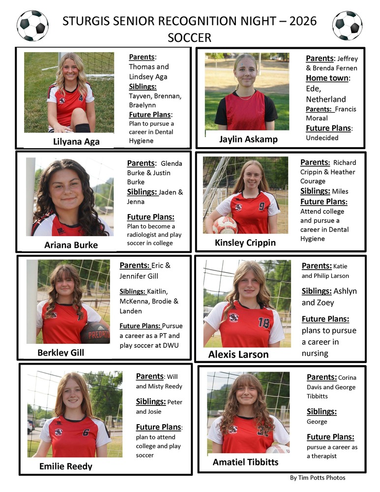 SBHS Soccer Senior Night 2026