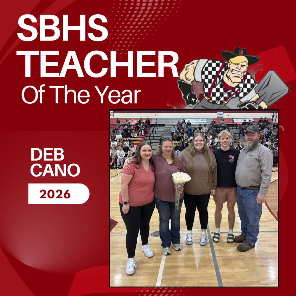 SBHS HONORS DEB CANO AS TEACHER OF THE YEAR