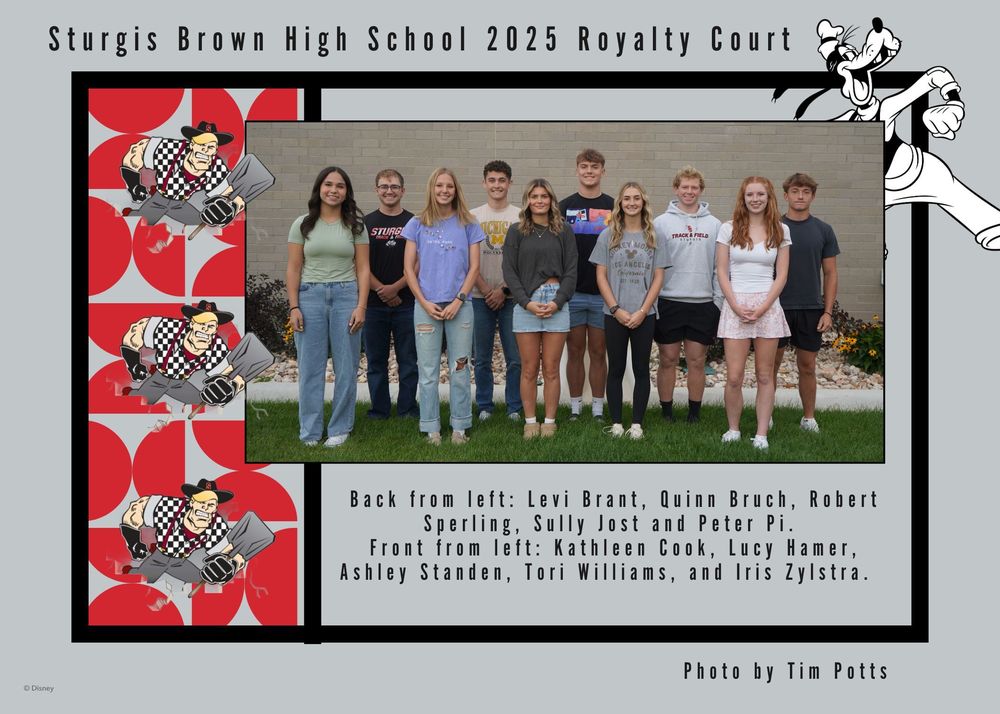 2025 SBHS Royalty Court