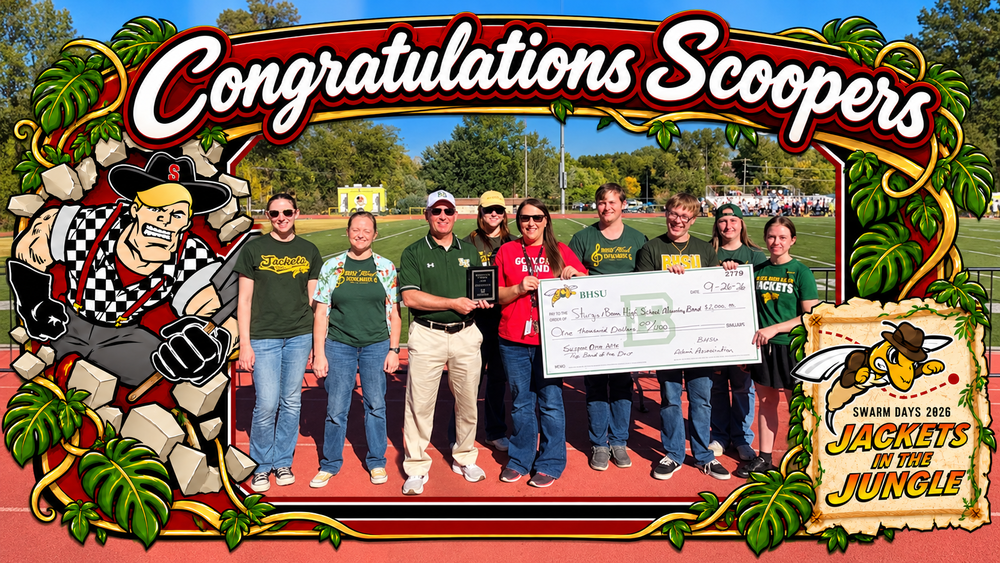 SBHS Band Wins Top Band at Swarm Days 2026