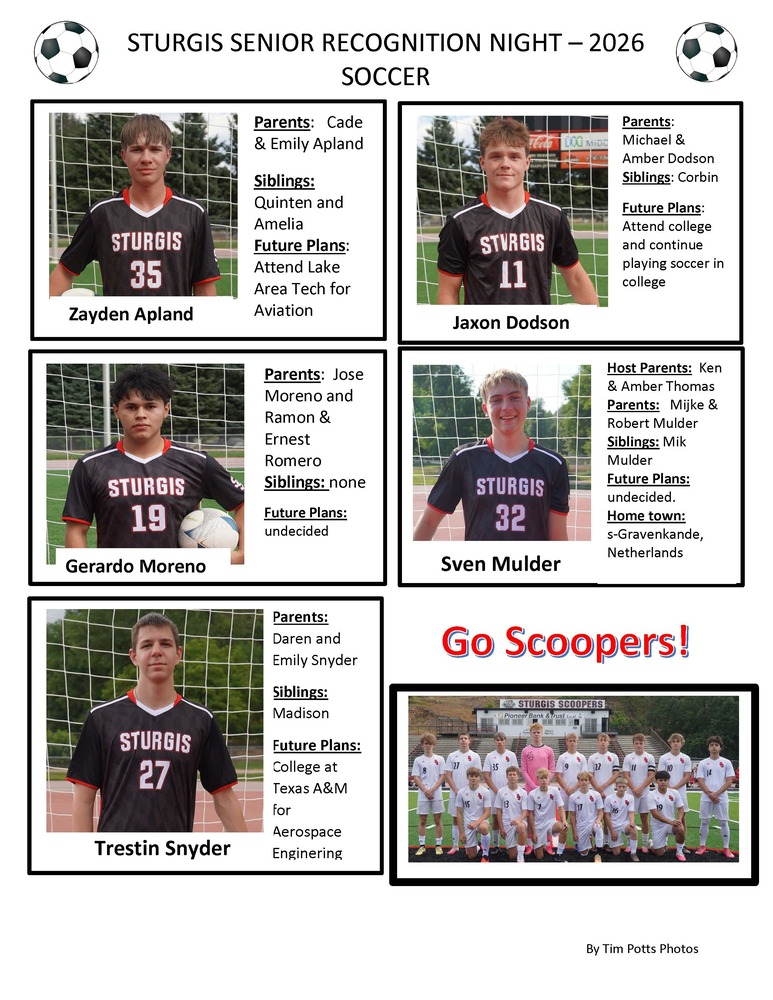 SBHS Soccer Senior Night 2026